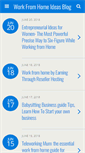 Mobile Screenshot of howtoworkfromhomeuk.com